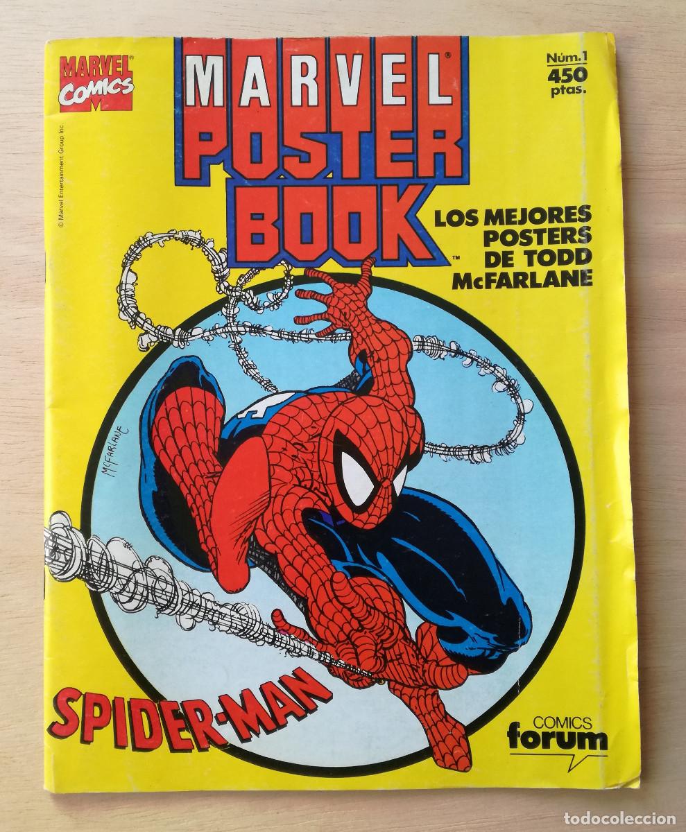 C&oacute;mics: MARVEL POSTER BOOK SPIDERMAN - MEJORES POSTERS TODD MCFARLANE