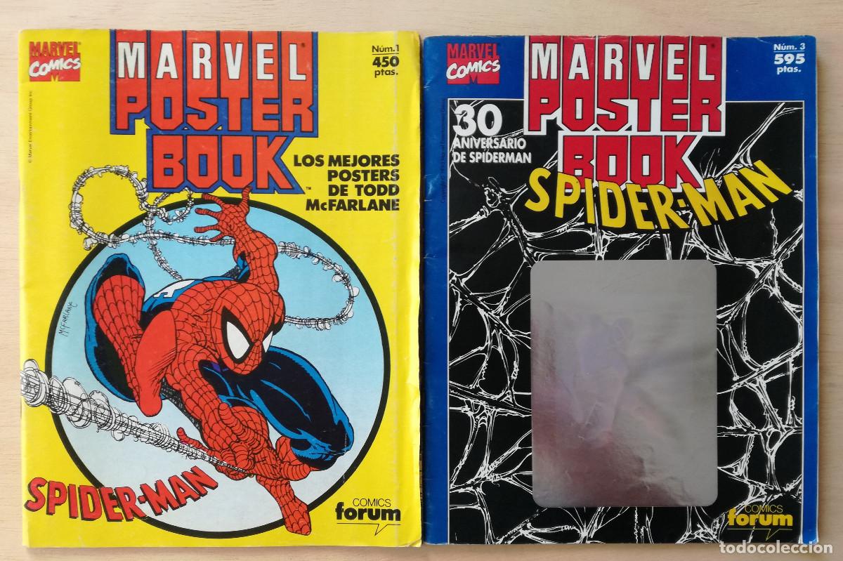 C&oacute;mics: MARVEL 2 POSTER BOOK SPIDERMAN - MEJORES POSTERS TODD MCFARLANE + 30 ANIVERSARIO