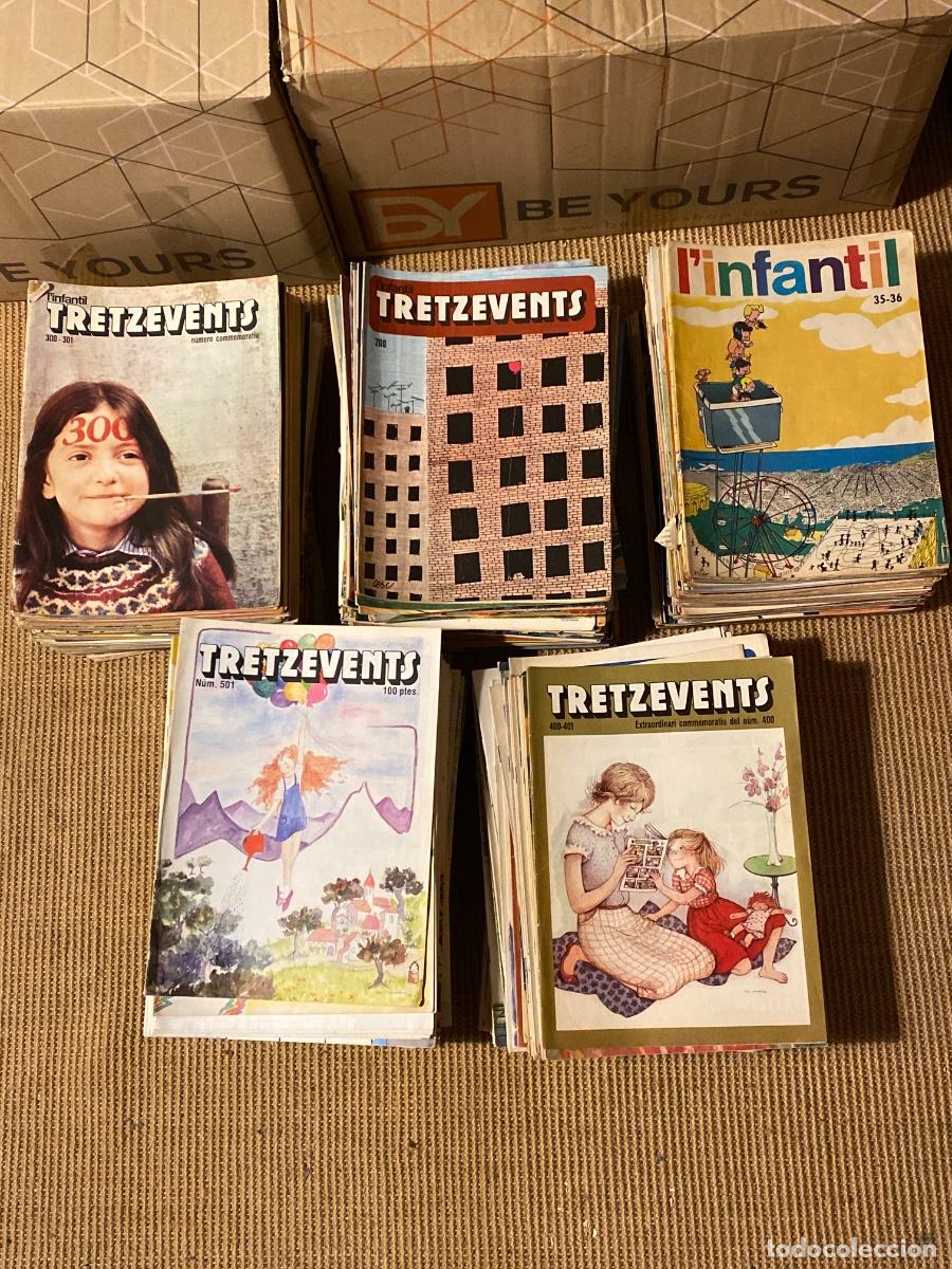 C&oacute;mics: L'INFANTIL i TRETZEVENTS LOT DE 410 REVISTES numeros del 35 al 610