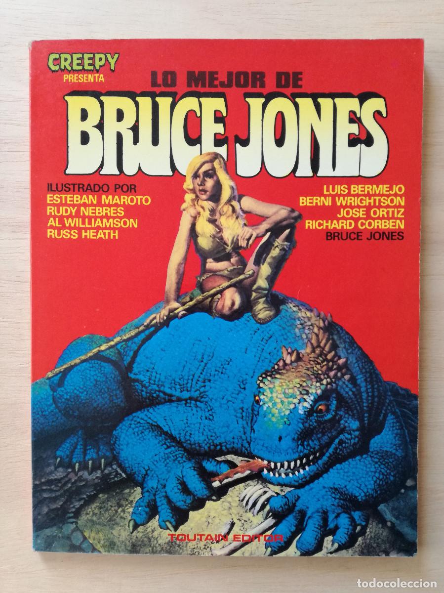 C&oacute;mics: BRUCE JONES - LO MEJOR DE - CREEPY - RICHARD CORBEN - PEDIDO MINIMO 7&euro;