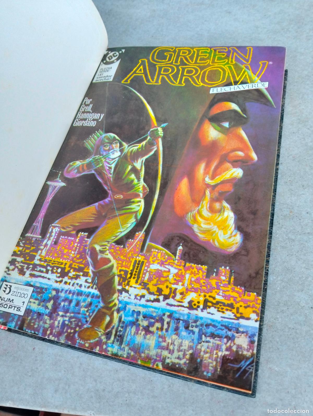 C&oacute;mics: Green arrow flecha verde dc zinco libro encuadernado con lote de tebeos c&oacute;mics novela visual - Foto 4
