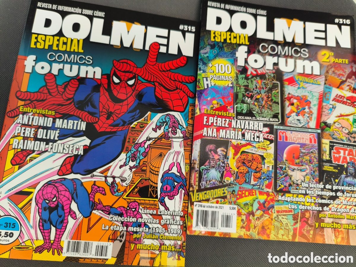 C&oacute;mics: DOLMEN 315 & 316 ESPECIAL C&Oacute;MICS FORUM