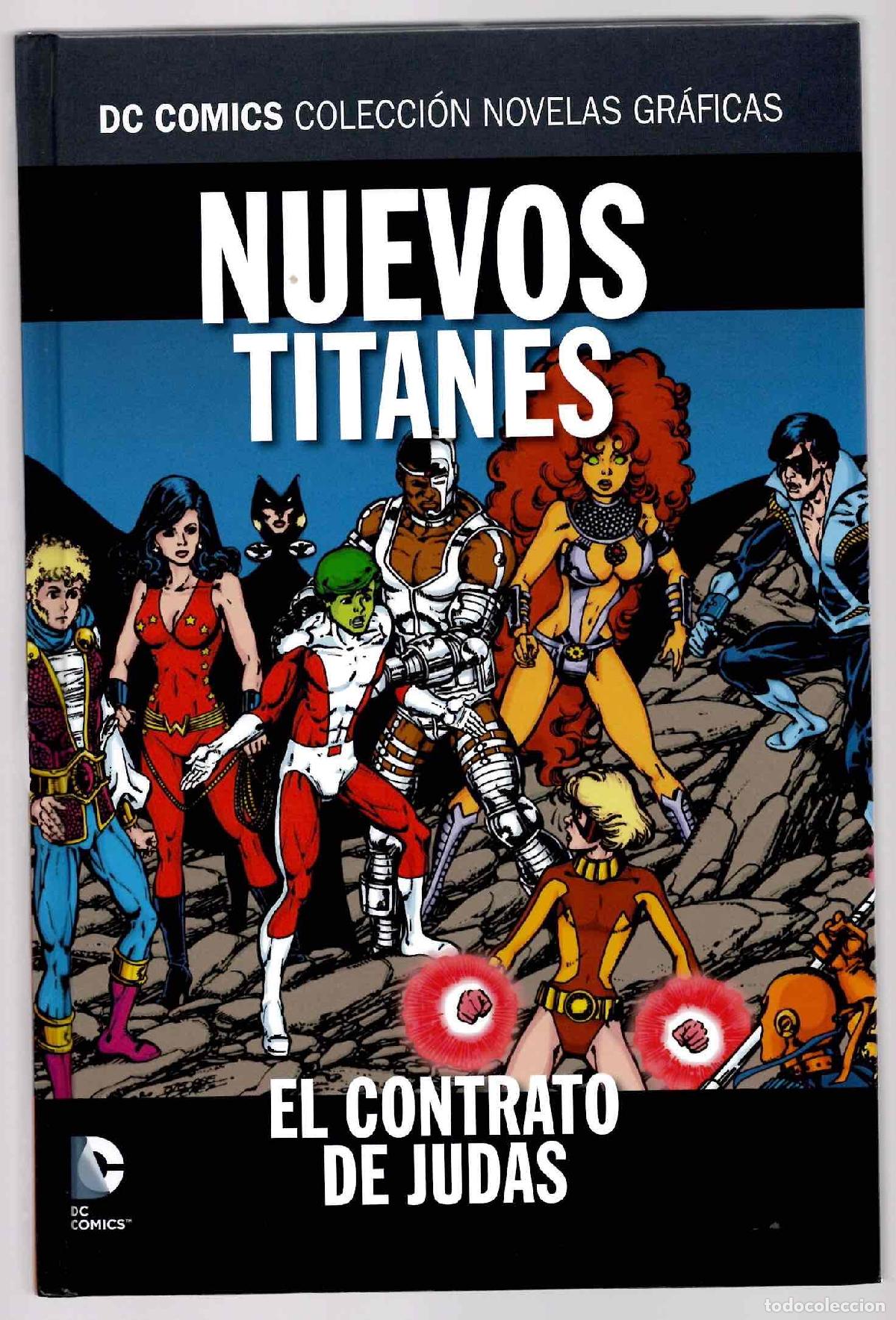 C&oacute;mics: NUEVOS TITANES. EL CONTRATO DE JUDAS. DC COMICS COLECCION NOVELAS GRAFICAS. SALVAT 2017