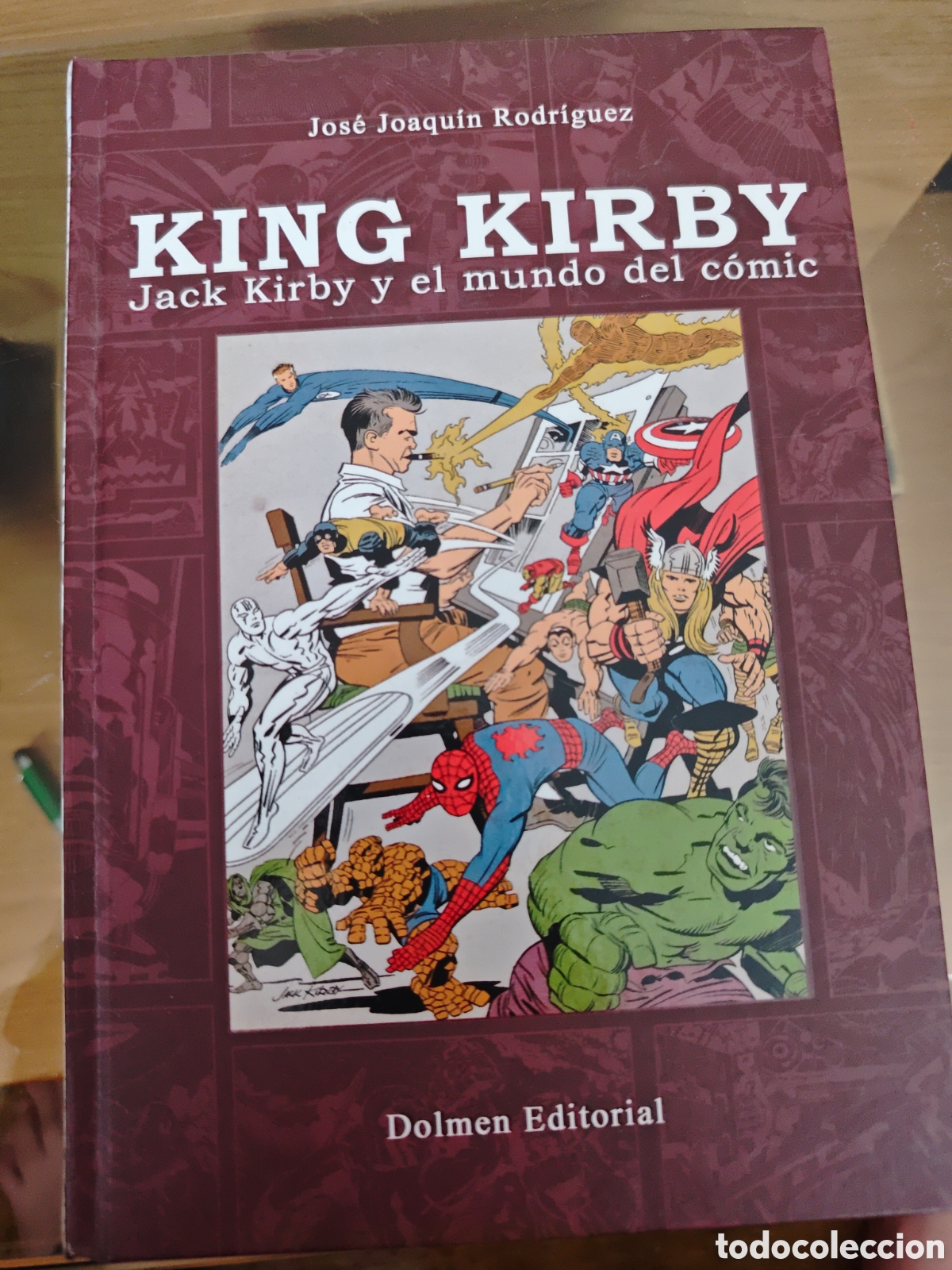 C&oacute;mics: King Kirby. Jack Kirby y el mundo del c&oacute;mic. Rodriguez.