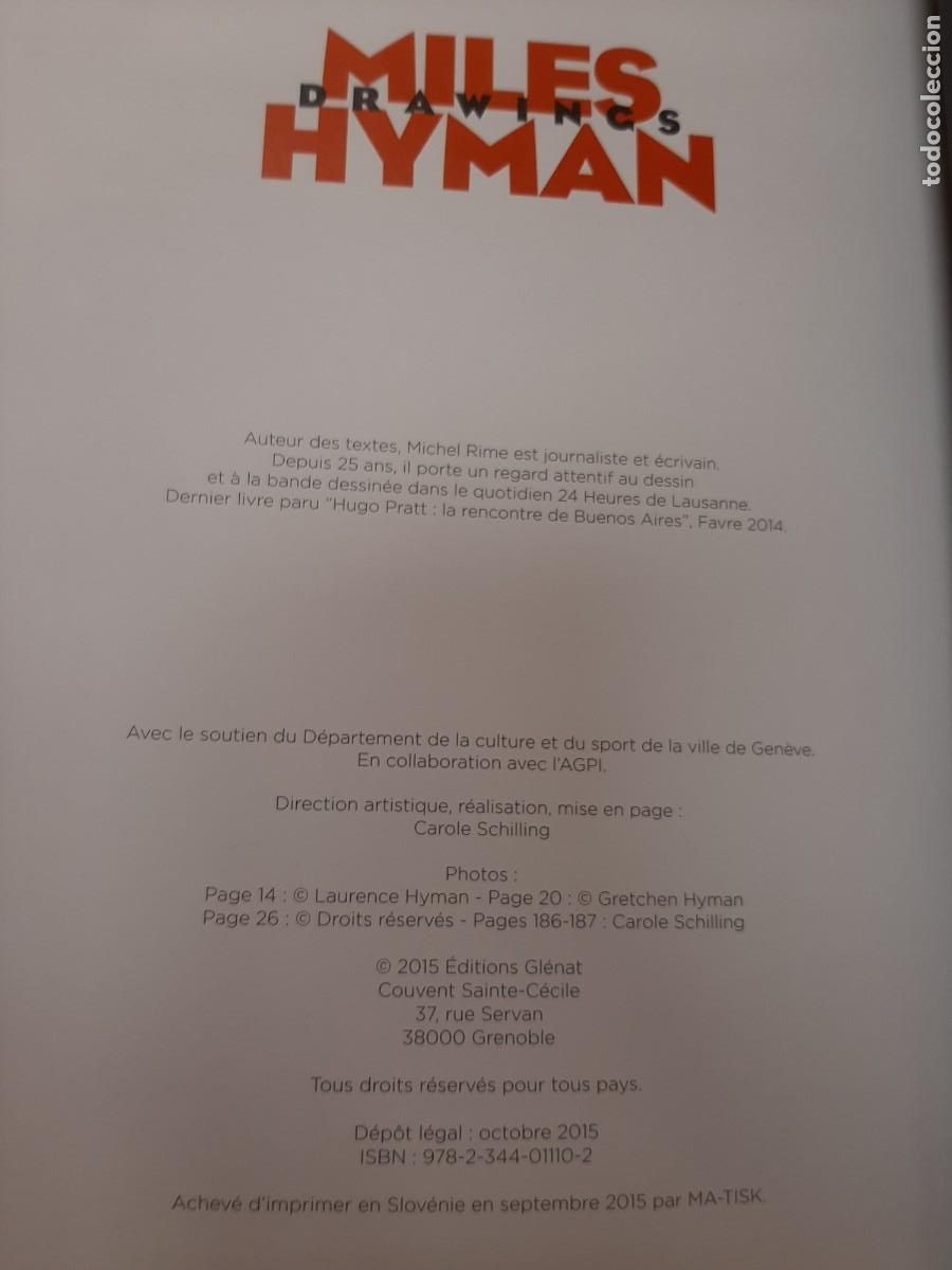 C&oacute;mics: Drawings - Miles Hyman - Gl&eacute;nat, 2015 - Foto 5