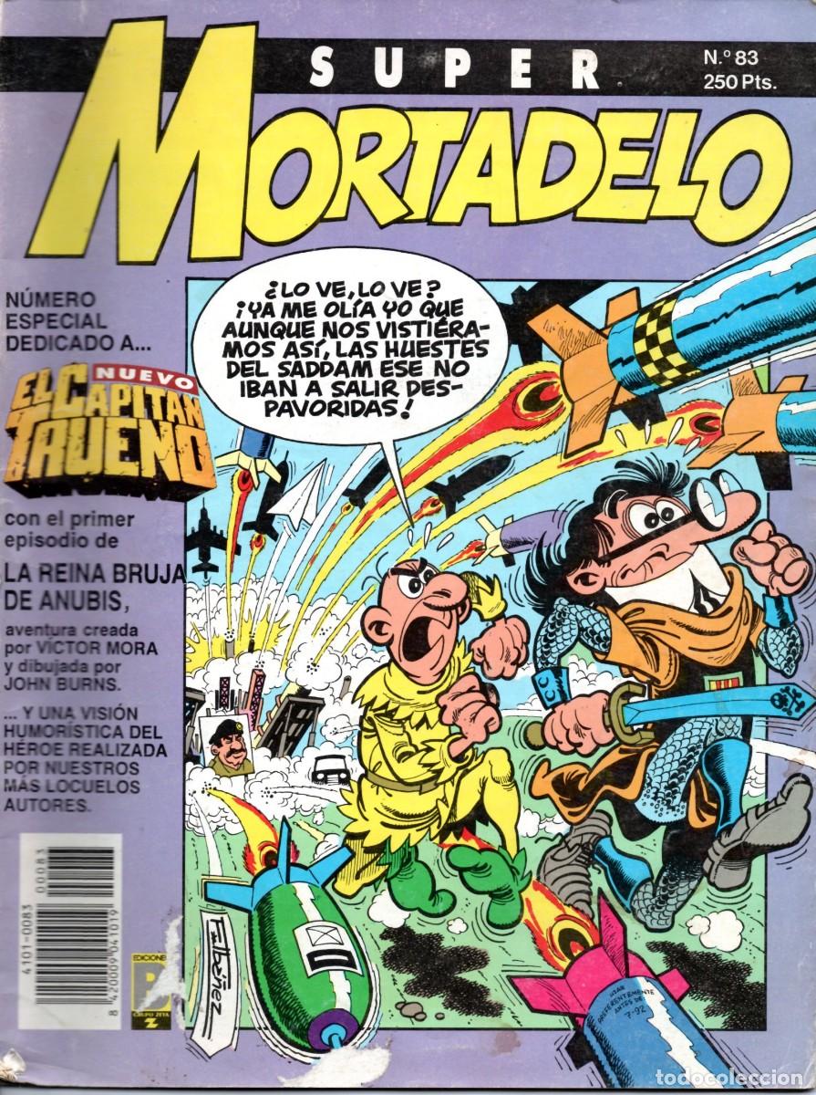 C&oacute;mics: COMIC SUPER MORTADELO N&ordm; 83 -EDICIONES B- 250 PTAS. A&Ntilde;O 1987 - Foto 1