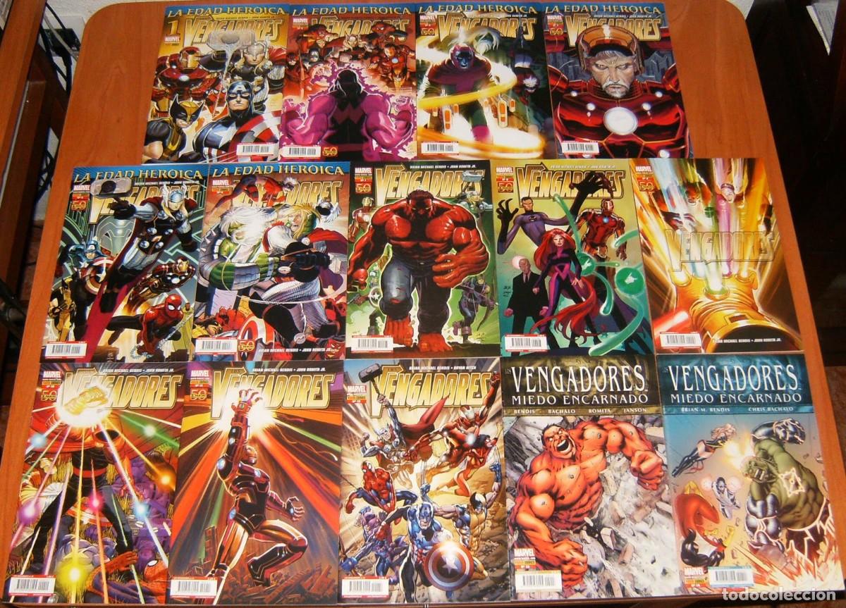 C&oacute;mics: LOS VENGADORES vol.1 Panini 01 a 28 LOTE. ANTES DE MARVEL NOW