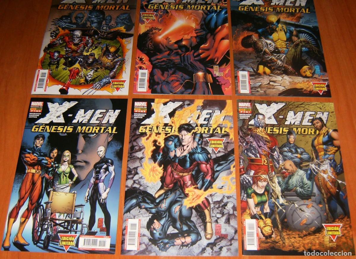C&oacute;mics: X-MEN GENESIS MORTAL Panini. 01 a 06 MINISERIE COMPLE