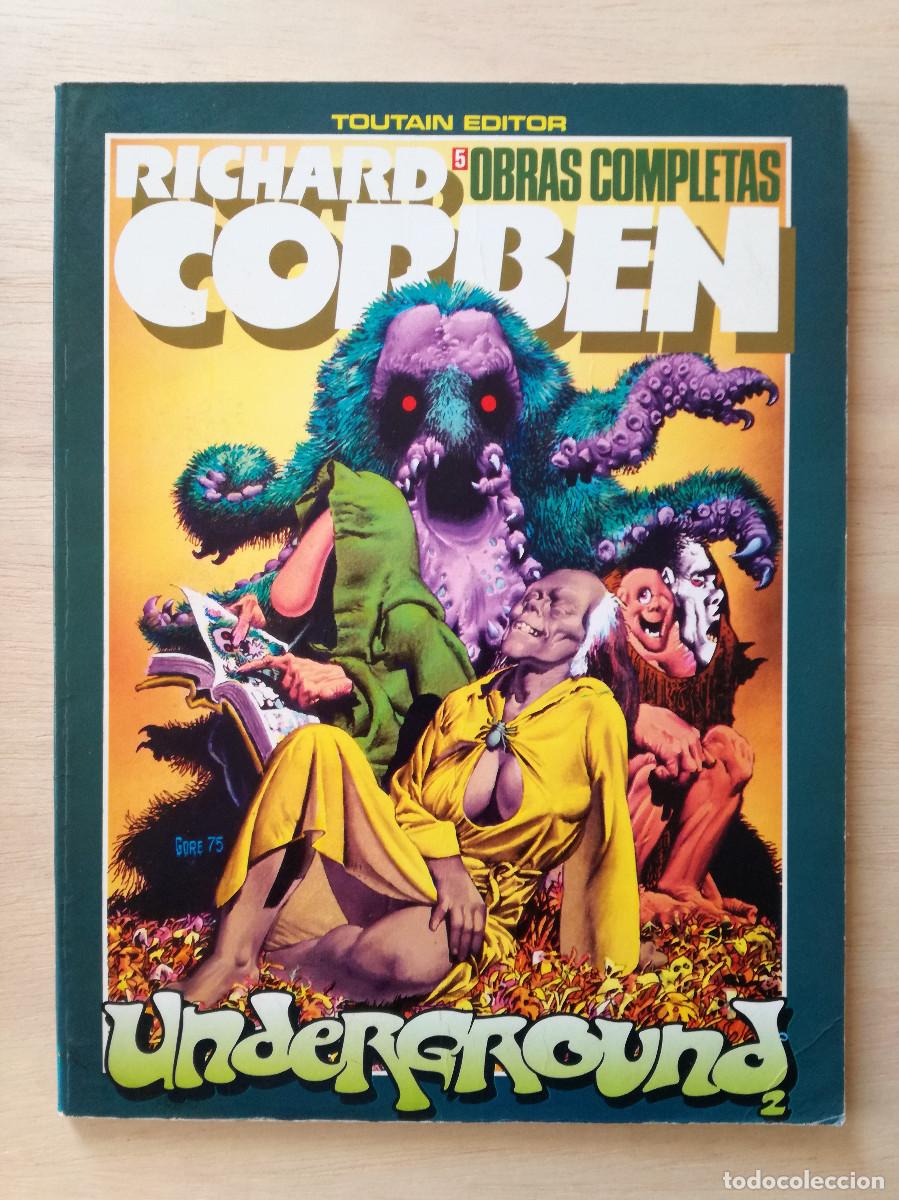 C&oacute;mics: RICHARD CORBEN - OBRAS COMPLETAS 5 - UNDERGROUND 2 - TOUTAIN