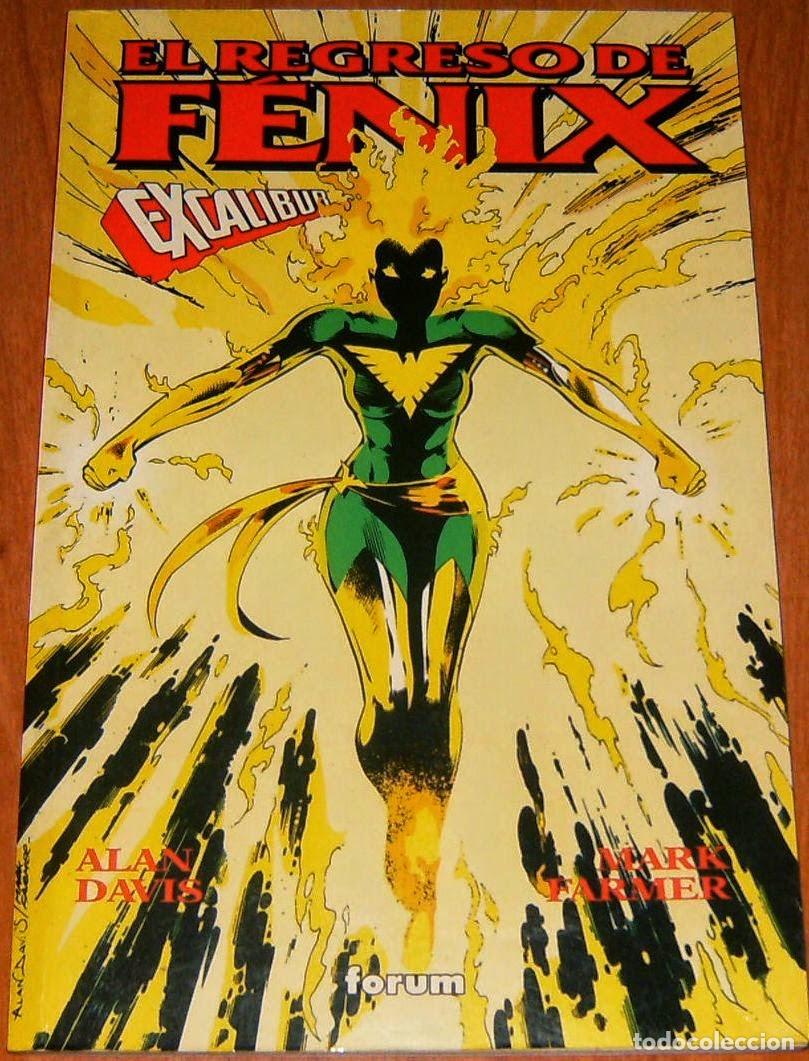 Comics : EXCALIBUR - EL REGRESO DE FENIX . Alan Davis . Forum . TOMO HISTORIA COMPLETA