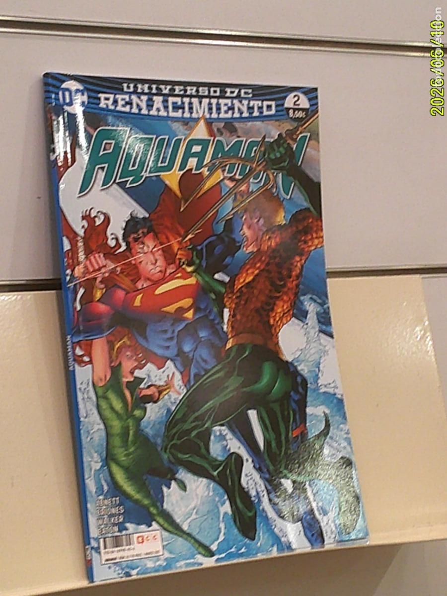 C&oacute;mics: AQUAMAN N&ordm; 2-16 MARZO 2017 UNIVERSO DC RENACIMIENTO - ECC OFERTA