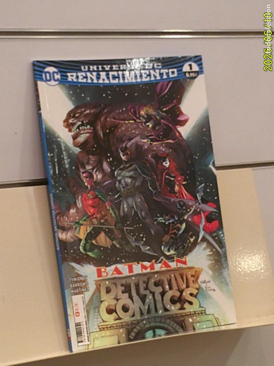 C&oacute;mics: BATMAN DETECTIVE COMICS N&ordm; 1 ENERO 2017 UNIVERSO DC RENACIMIENTO - ECC OFERTA