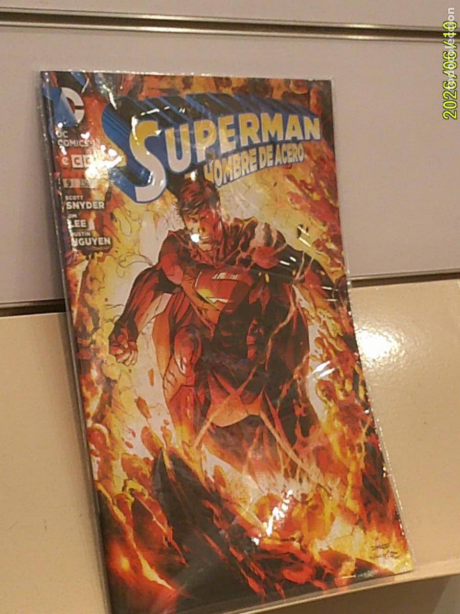 C&oacute;mics: SUPERMAN EL HOMBRE DE ACERO N&ordm; 9 SCOTT SNYDER DC - ECC
