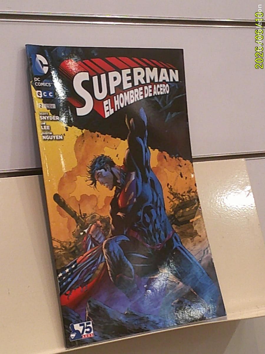 C&oacute;mics: SUPERMAN EL HOMBRE DE ACERO N&ordm; 2 SCOTT SNYDER DC - ECC