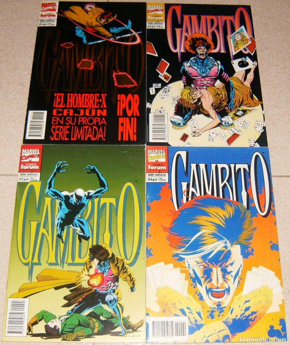 C&oacute;mics: PATRULLA-X Varios (III) - Miniseries GAMBITO, DIENTES DE SABLE, PICARA, MASACRE, TORMENTA