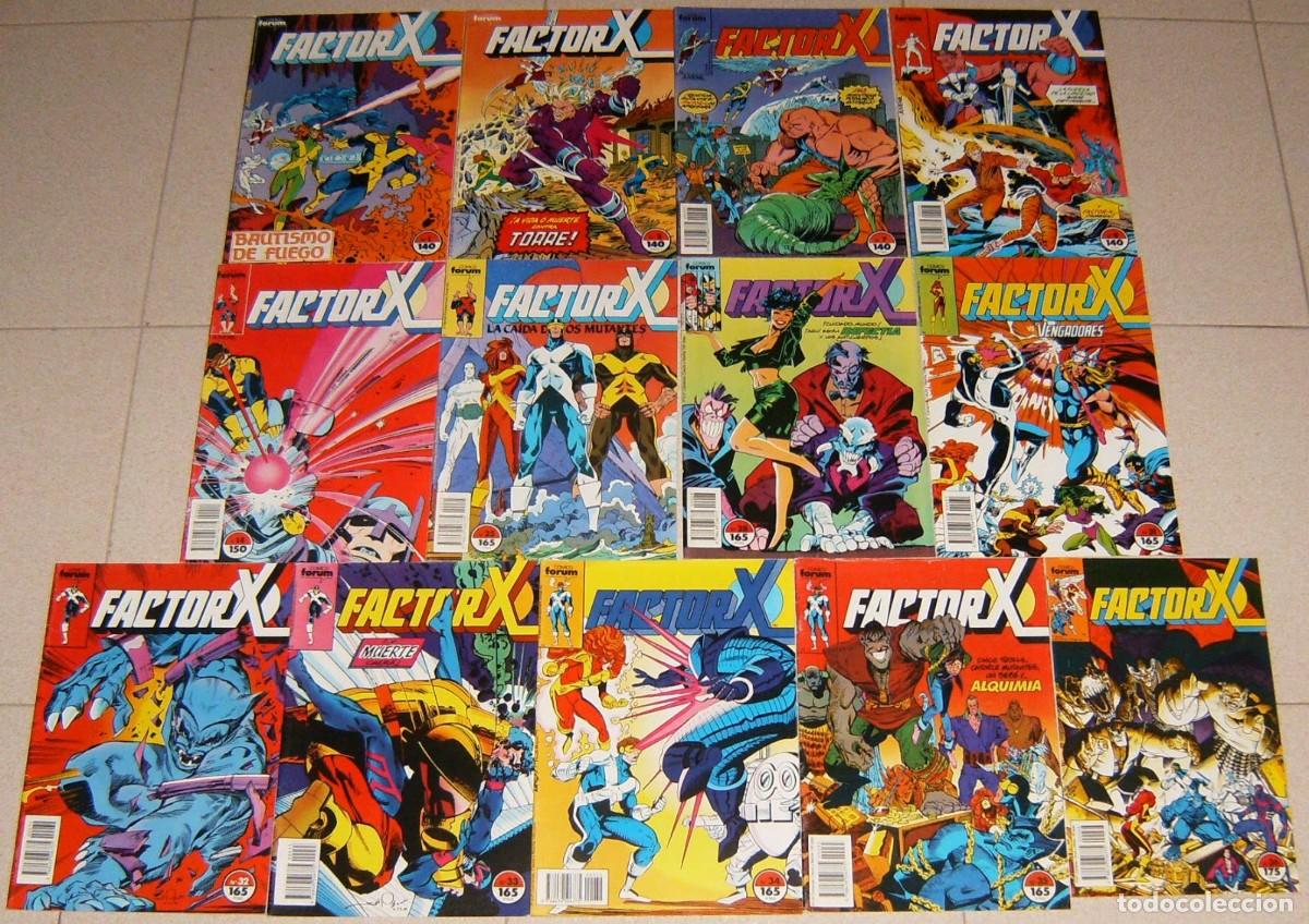 C&oacute;mics: FACTOR-X, EXCALIBUR, X-FORCE, CABLE y m&aacute;s SERIES MUTANTES - Foto 1