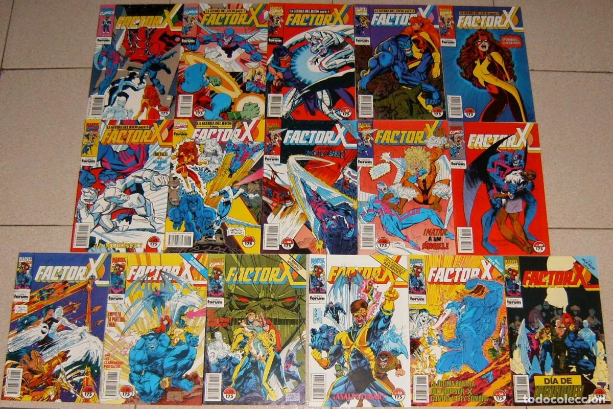 C&oacute;mics: FACTOR-X, EXCALIBUR, X-FORCE, CABLE y m&aacute;s SERIES MUTANTES - Foto 2