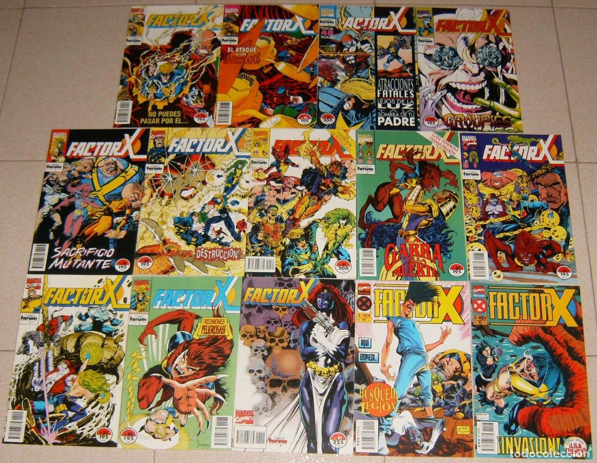 C&oacute;mics: FACTOR-X, EXCALIBUR, X-FORCE, CABLE y m&aacute;s SERIES MUTANTES - Foto 3