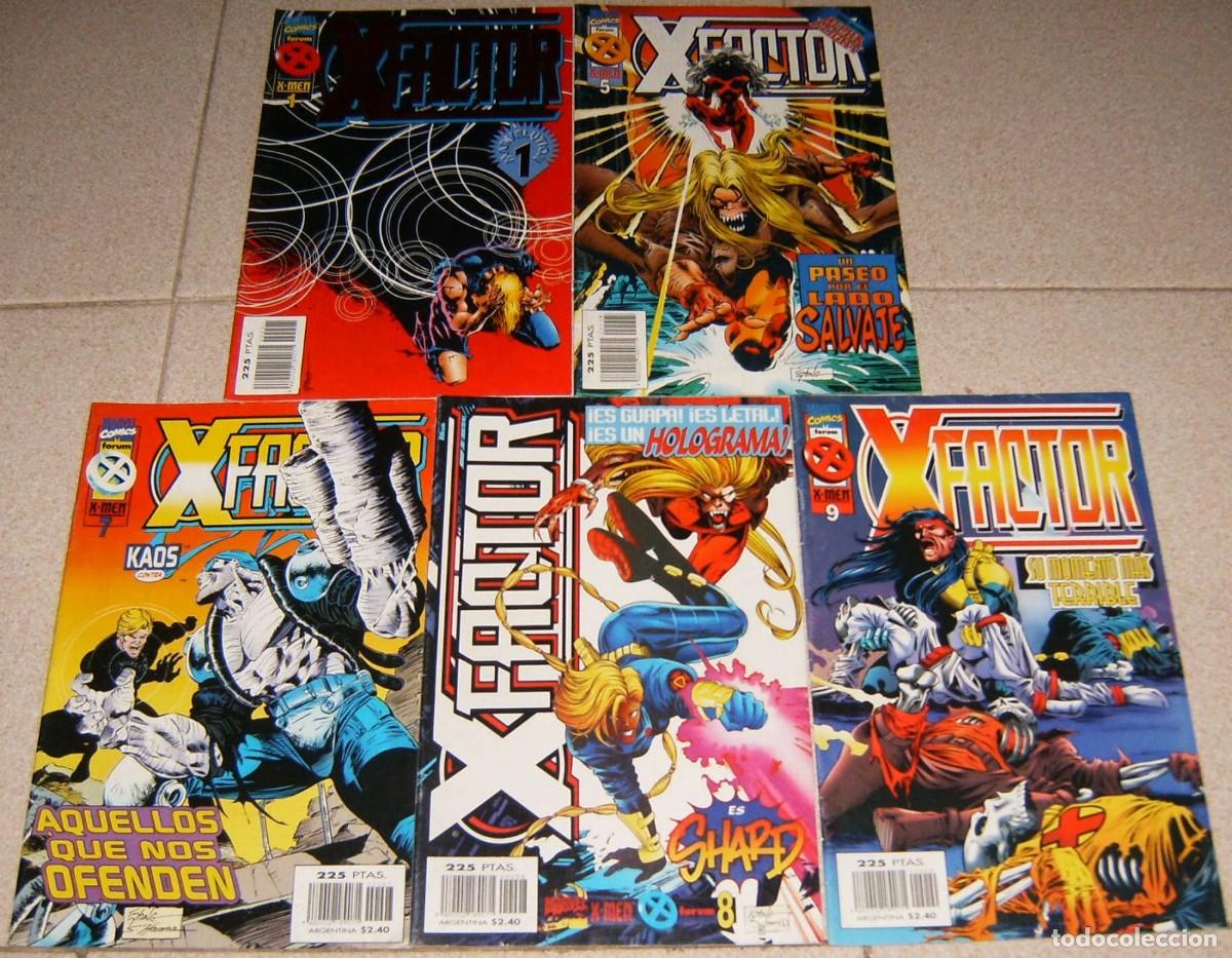 C&oacute;mics: FACTOR-X, EXCALIBUR, X-FORCE, CABLE y m&aacute;s SERIES MUTANTES - Foto 4