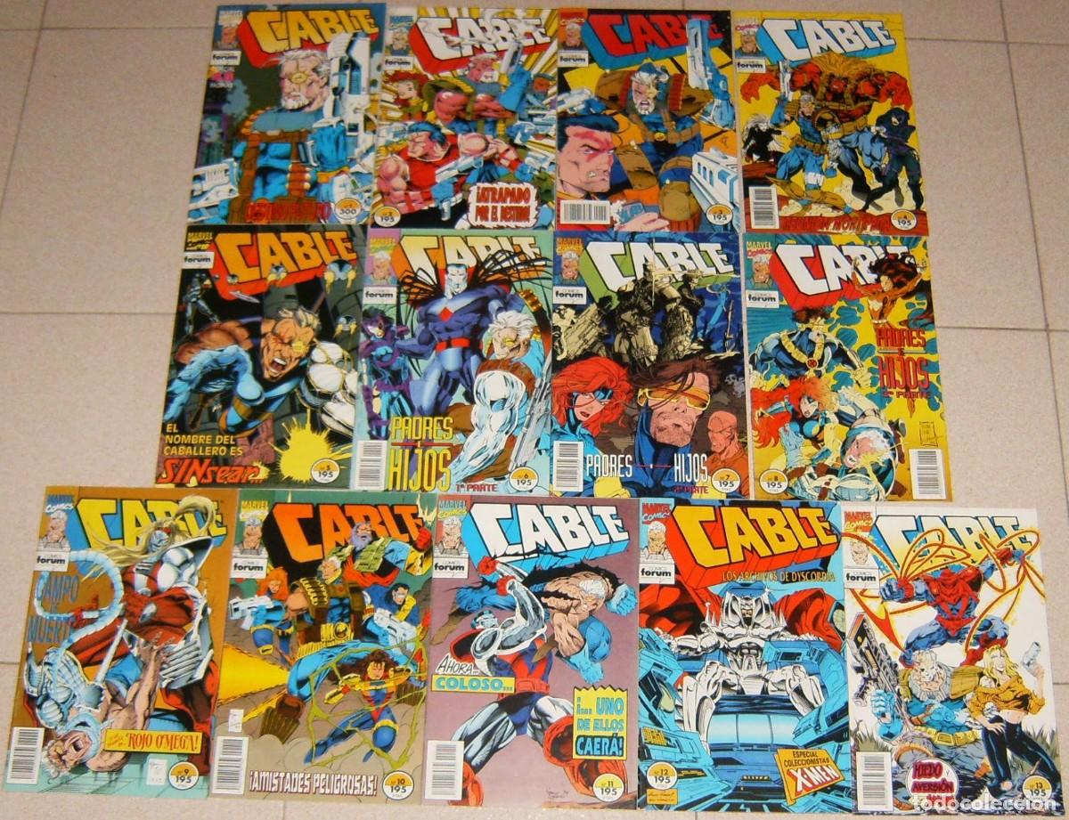 C&oacute;mics: FACTOR-X, EXCALIBUR, X-FORCE, CABLE y m&aacute;s SERIES MUTANTES - Foto 12