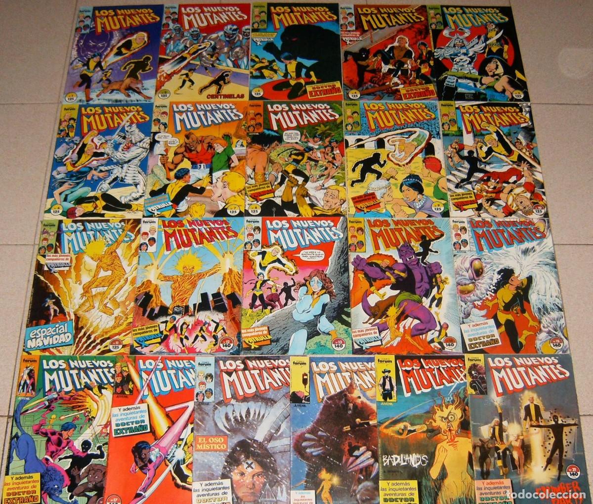 C&oacute;mics: NUEVOS MUTANTES Vol.1 Forum 1 a 21 + 2 ESPECIALES. LOTE