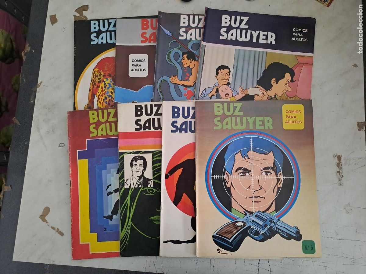 C&oacute;mics: Buz Sawyer completa 8 n&uacute;meros, Maisal Bolsa DA