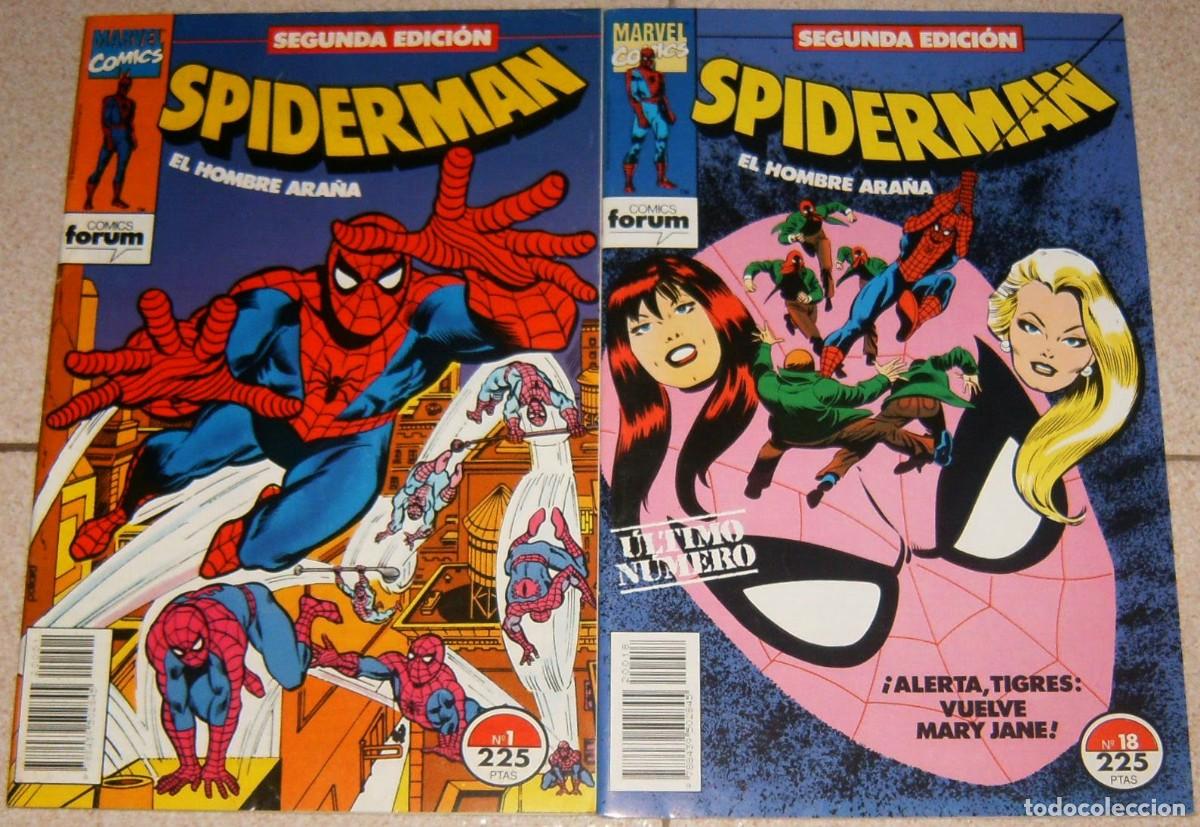 C&oacute;mics: SPIDERMAN vol.1, 1 a 18 Forum COMPLETA (2&ordf; EDICION) - Foto 5