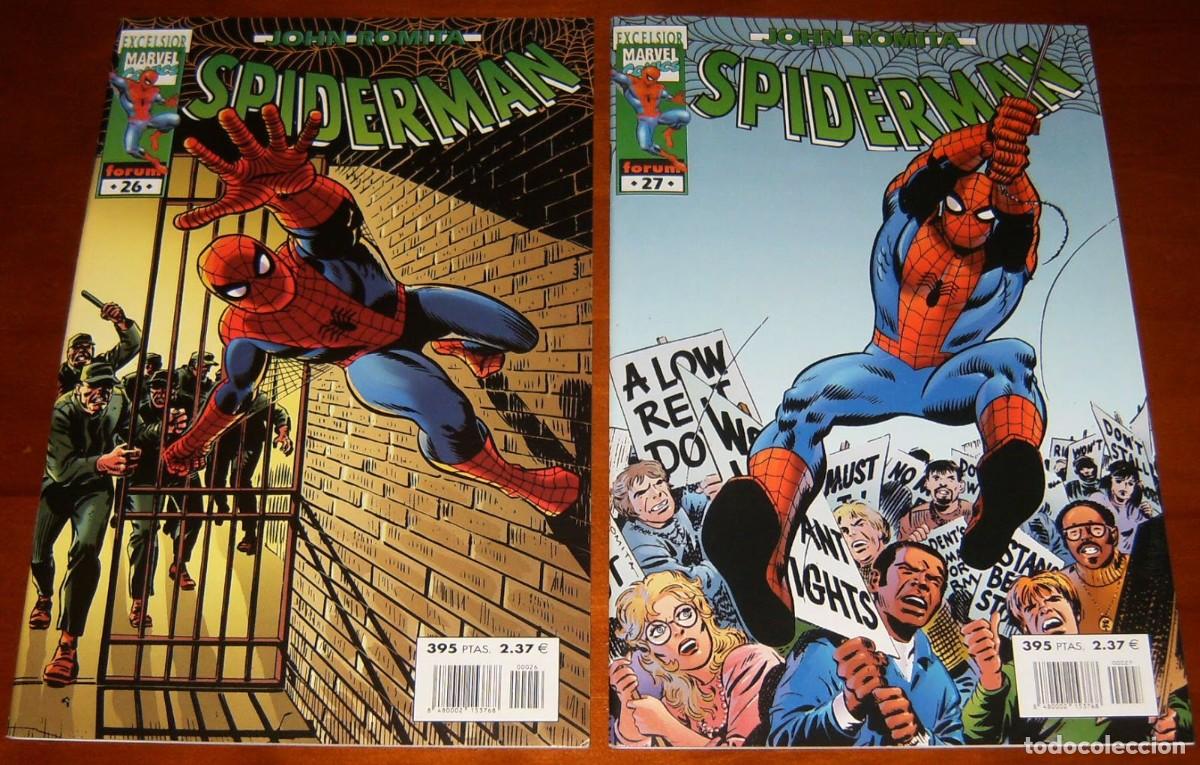 C&oacute;mics: SPIDERMAN JOHN ROMITA y SPIDERMAN DITKO. COMPLETAS. CLASSIC SPIDERMAN - Foto 3