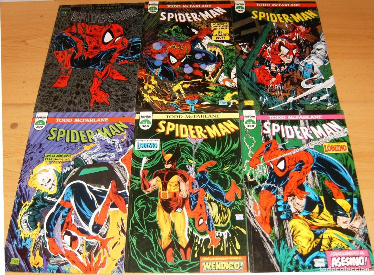 C&oacute;mics: SPIDER-MAN de McFARLANE 01 a 12 (de 12), COMPLETA