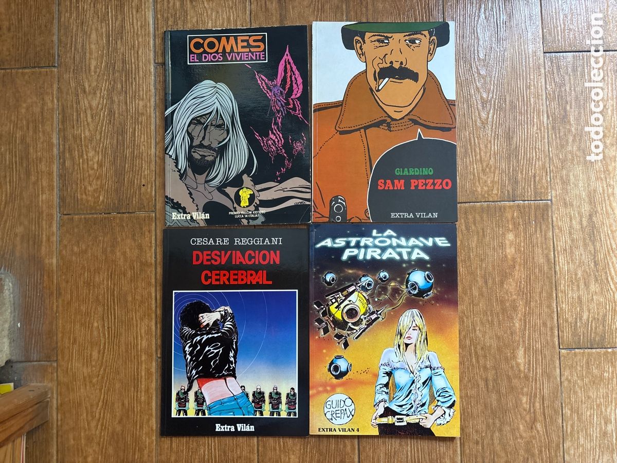 C&oacute;mics: EXTRA VILAN COLECCION COMPLETA 4 NUMEROS EDITORIAL ANTONIO SAN ROMAN 1981