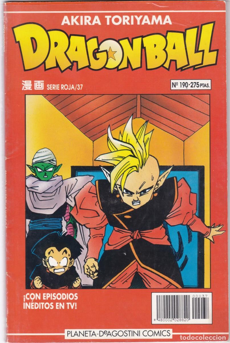 C&oacute;mics: DRAGON BALL - N&ordm; 190 / SERIE ROJA 37 - AKIRA TORIYAMA - PLANETA DeAGOSTINI COMICS