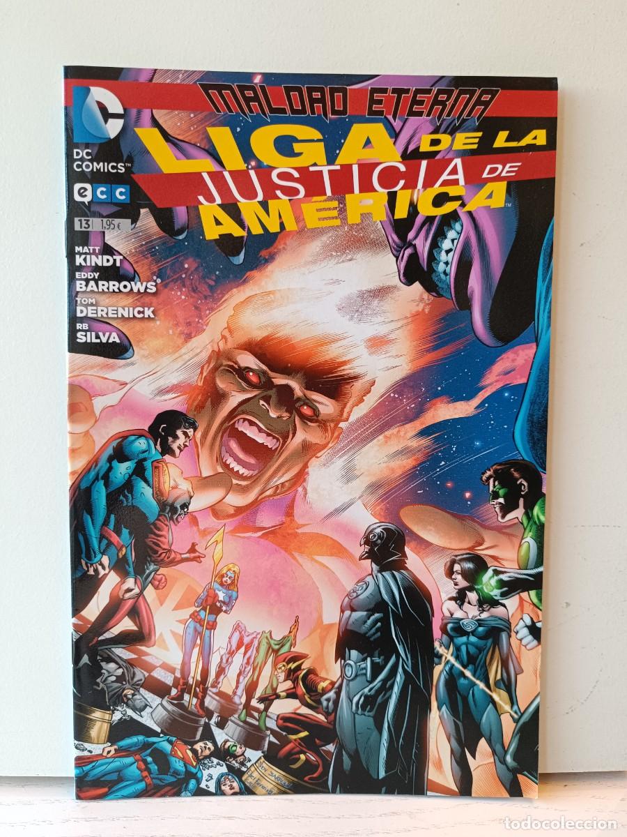 C&oacute;mics: MALDAD ETERNA LIGA DE LA JUSTICIA DE AM&Eacute;RICA JLA NUMERO 13 - ECC NUEVO