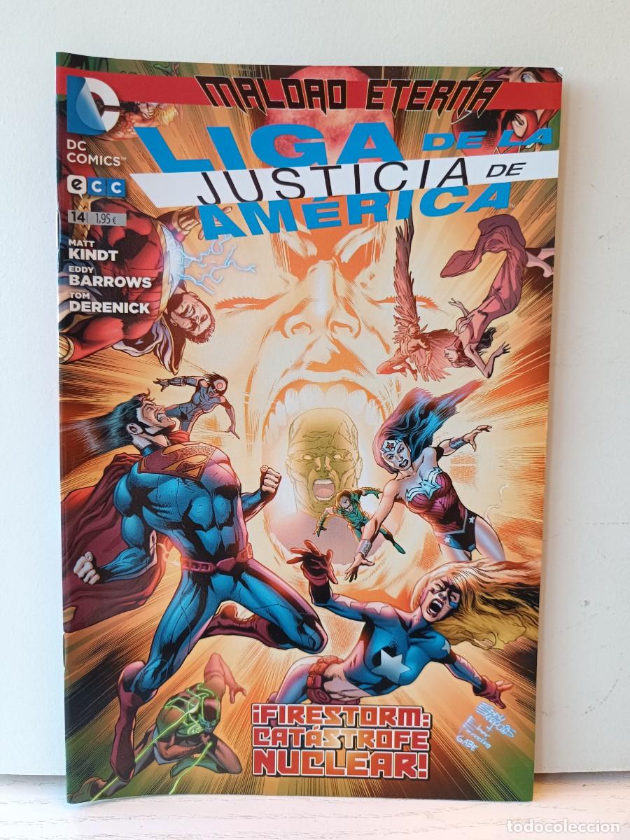 C&oacute;mics: MALDAD ETERNA LIGA DE LA JUSTICIA DE AM&Eacute;RICA JLA NUMERO 14 - ECC NUEVO