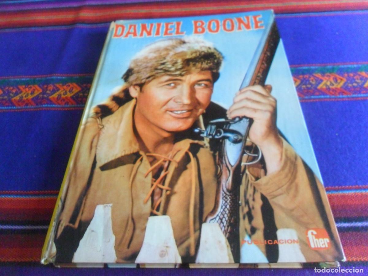C&oacute;mics: FURIA LA CAZA DEL LE&Oacute;N Y DANIEL BOONE. FHER COLECCI&Oacute;N JUVENIL TELE FHER 1973 Y 1968.