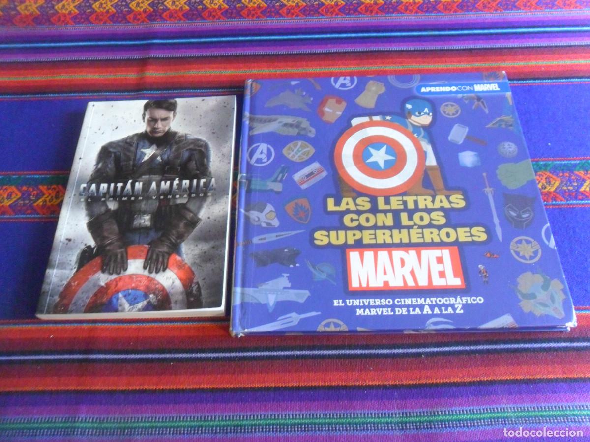 C&oacute;mics: LAS LETRAS CON LOS SUPERH&Eacute;ROES MARVEL CLIPER 1&ordf; ED 2019 Y CAPIT&Aacute;N AM&Eacute;RICA EL PRIMER VENGADOR 2011
