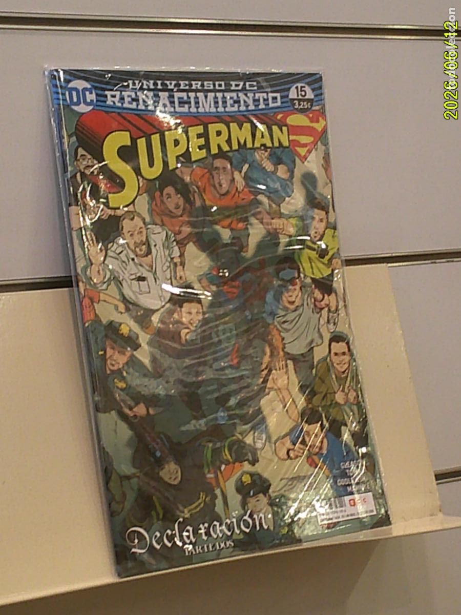 C&oacute;mics: SUPERMAN N&ordm; 15-70 FEBRERO 2018 DECLARACION PARTE 2 UNIVERSO DC RENACIMIENTO - ECC