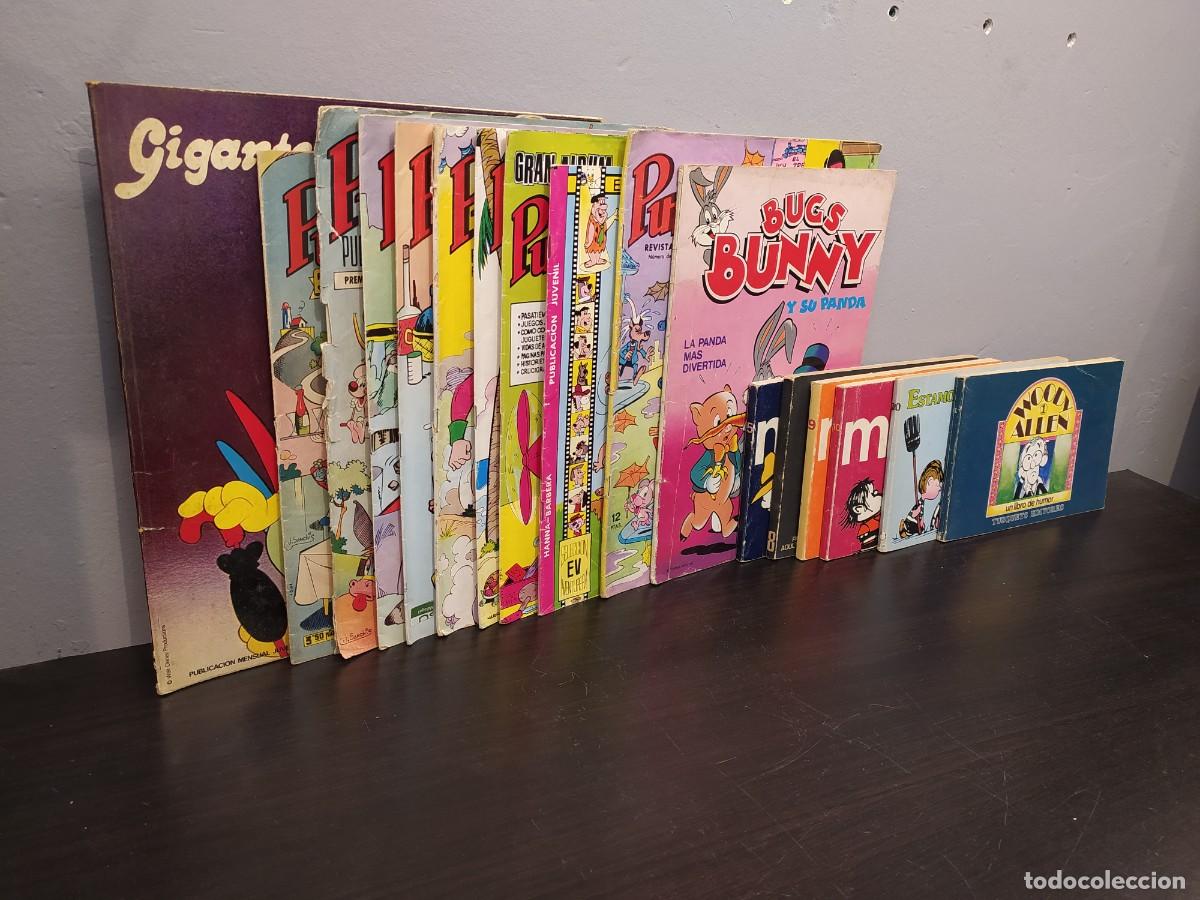 C&oacute;mics: LOTE COMICS BUGS BUNNY, MAFALDA,PUMBY, WALT DISNEY-LOTE 19 TEBEOS-BURULAN,ART COMIC
