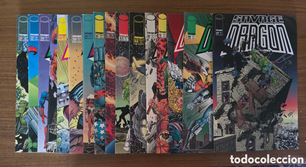 C&oacute;mics: LOTE DE 16 NUMEROS ,SAVAGE DRAGON,(IMAGE)