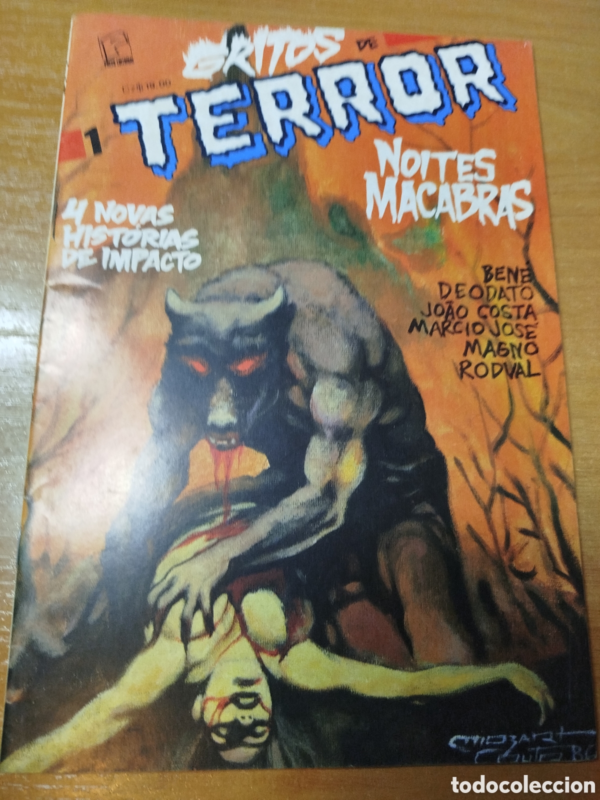 C&oacute;mics: Gritos de terror. Noites macabras. Valenciano. catal&aacute;n