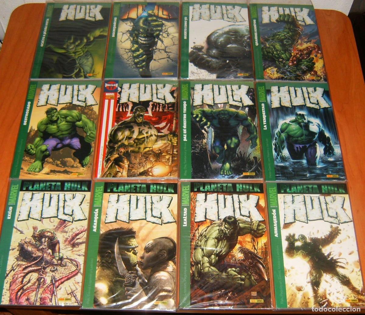 C&oacute;mics: HULK Vol.1 Panini 01 a 12 COMPLETA. INCLUYEN LA SAGA PLANET HULK