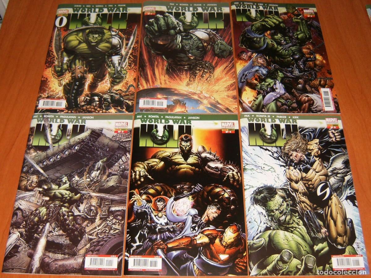 C&oacute;mics: HULK World War Hulk 0 a 5 Panini. COMPLETA . total 6 n&uacute;meros - Foto 1