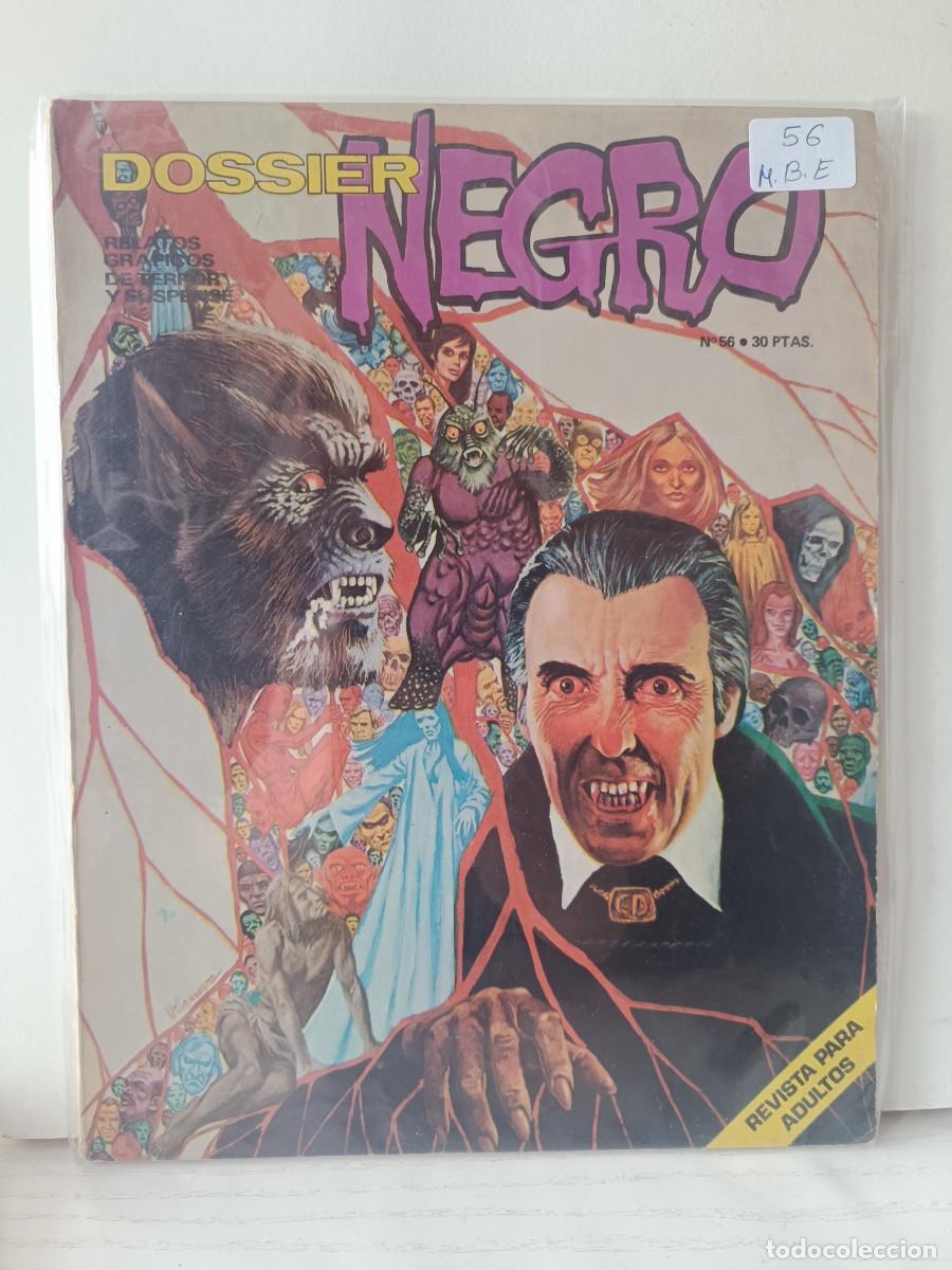 C&oacute;mics: DOSSIER NEGRO NUMERO 56 BUEN ESTADO