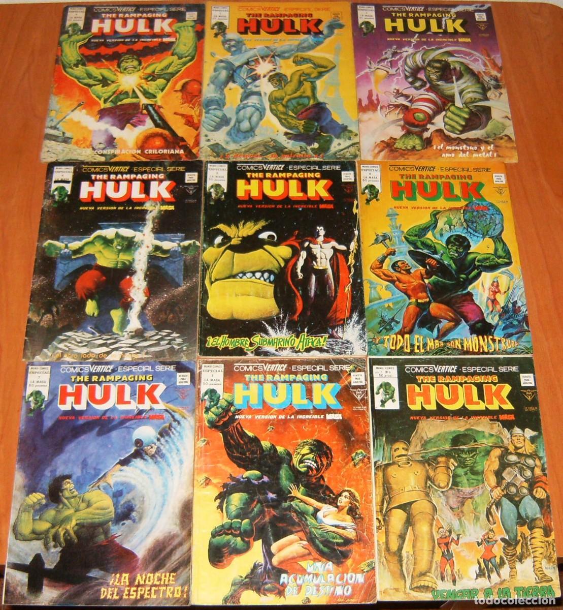 C&oacute;mics: HULK. The RAMPAGING HULK 01 a 15 V&eacute;rtice COMPLETA - Foto 1