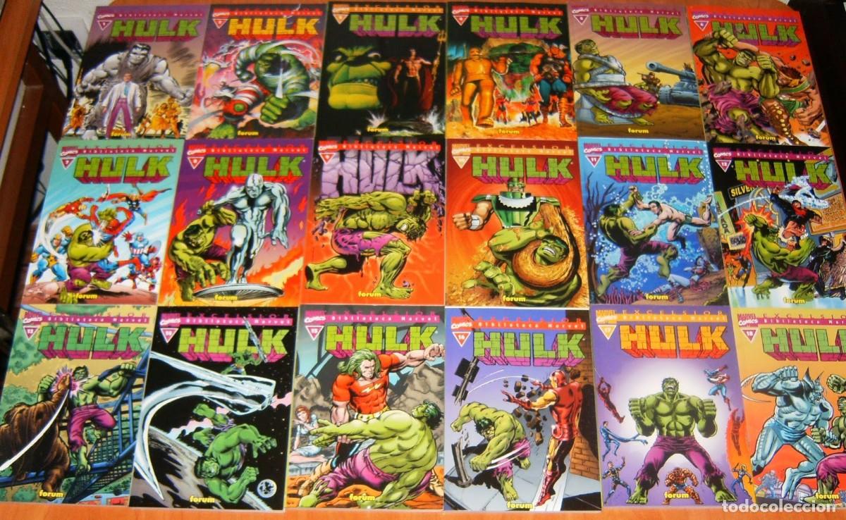 C&oacute;mics: HULK Biblioteca Marvel 01 a 36 COMPLETA. Forum-Panini - Foto 1