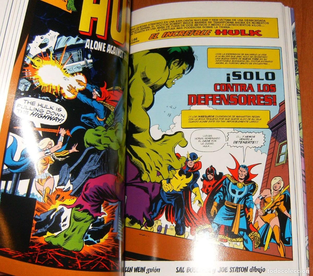 C&oacute;mics: MARVEL GOLD . EL INCREIBLE HULK . HOLOCAUSTO DENTRO DE UN &Aacute;TOMO . PANINI - Foto 2