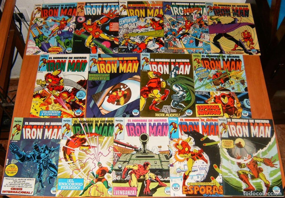 C&oacute;mics: IRON MAN vol.1 Forum 01 a 14 LOTE