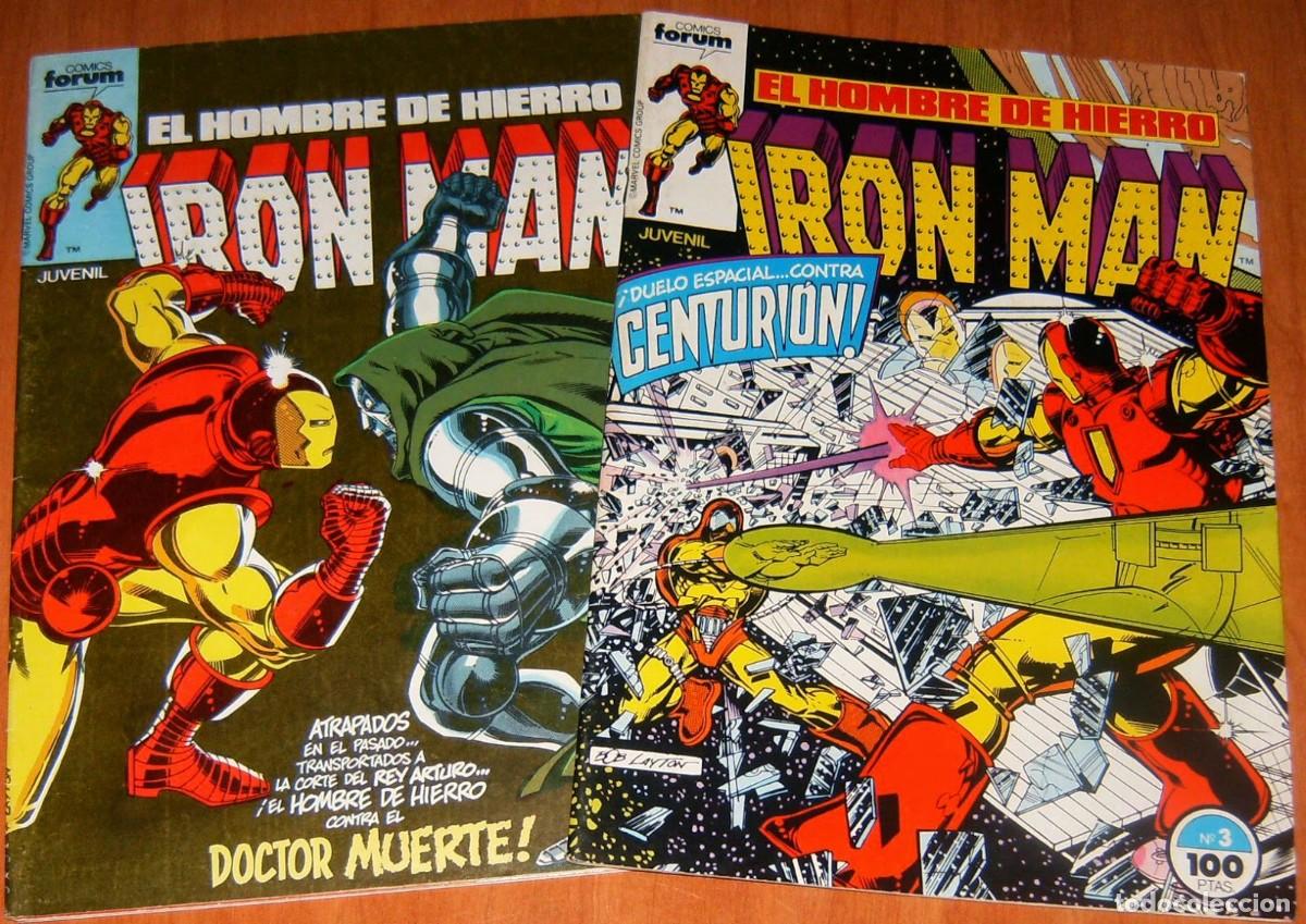 C&oacute;mics: IRON MAN vol.1 Forum 01 a 14 LOTE - Foto 2
