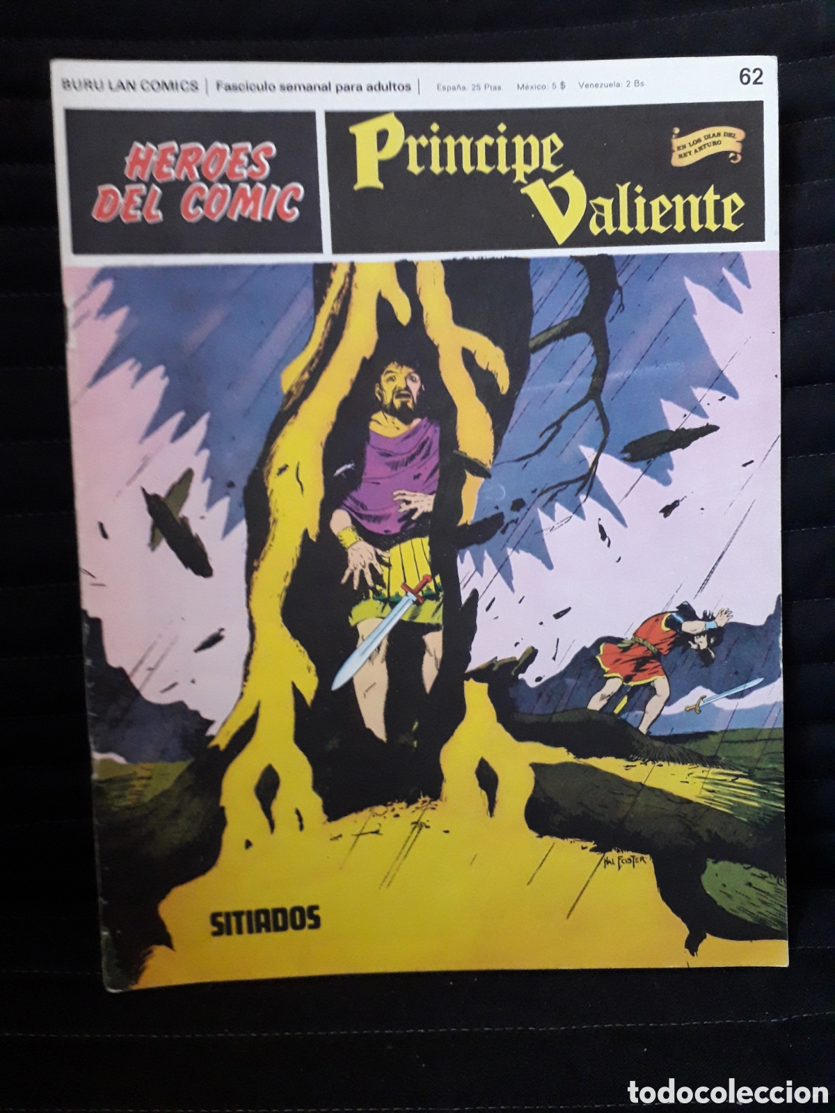 C&oacute;mics: PR&Iacute;NCIPE VALIENTE N&Uacute;MERO 62. ED BURULAN