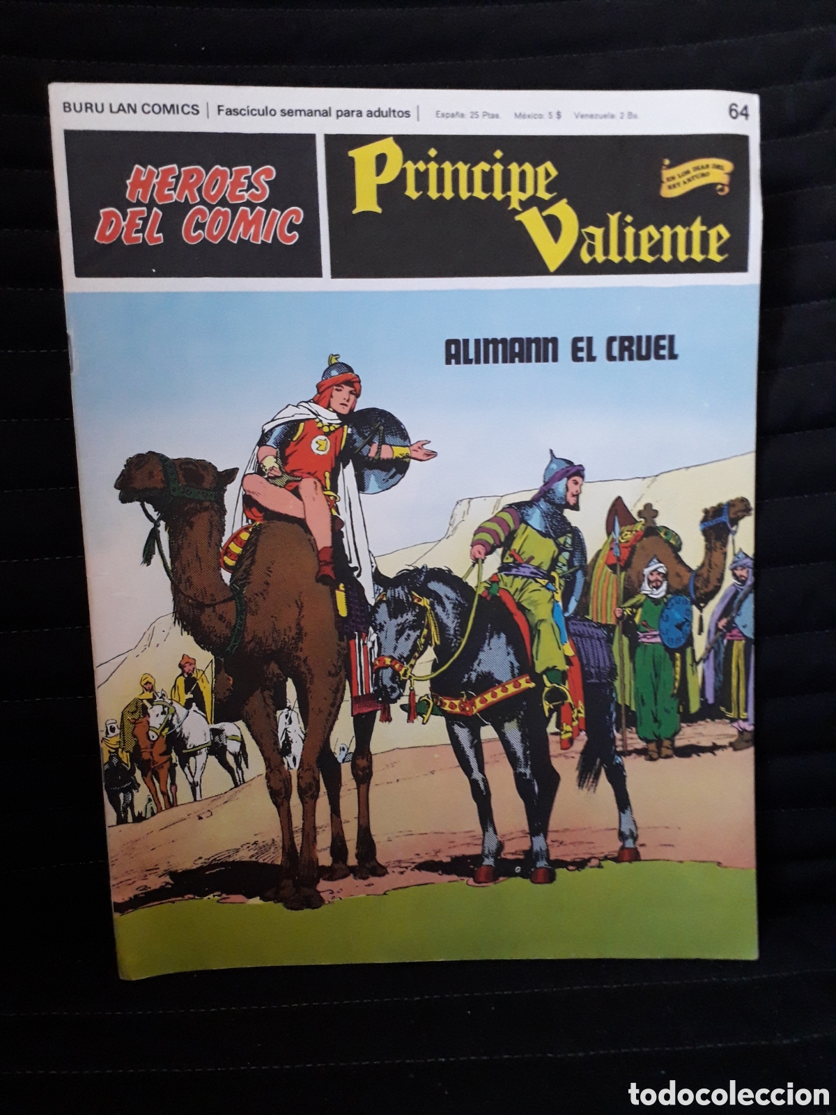 C&oacute;mics: PR&Iacute;NCIPE VALIENTE N&Uacute;MERO 64. ALIMANN EL CRUEL. ED BURU LAN