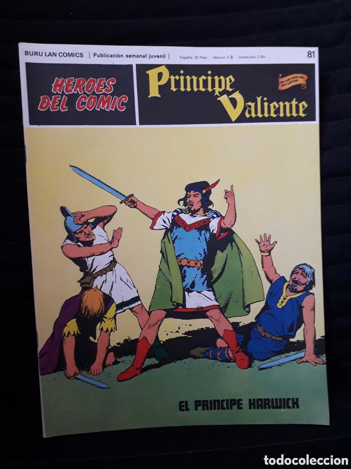 C&oacute;mics: PR&Iacute;NCIPE VALIENTE N&Uacute;MERO 81. EL PR&Iacute;NCIPE HARWICK. ED BURU LAN